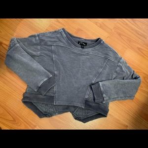 Children's crewneck crop top
